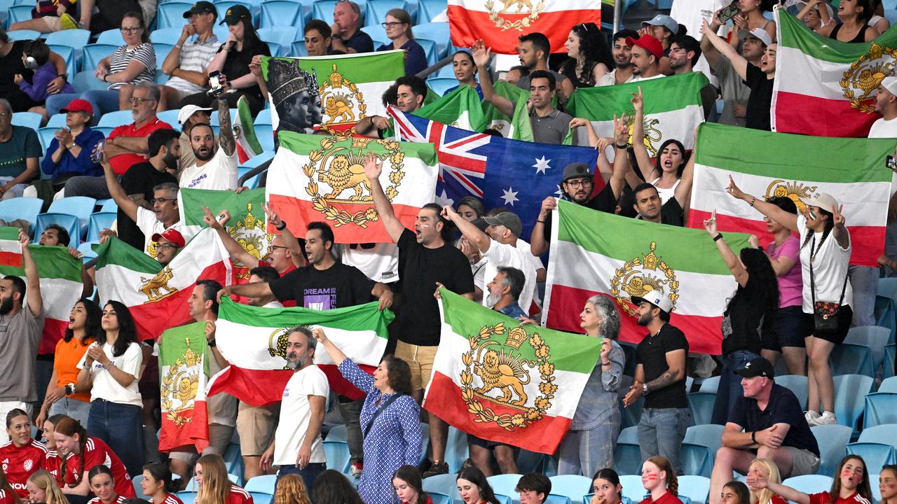 Iran supporters.