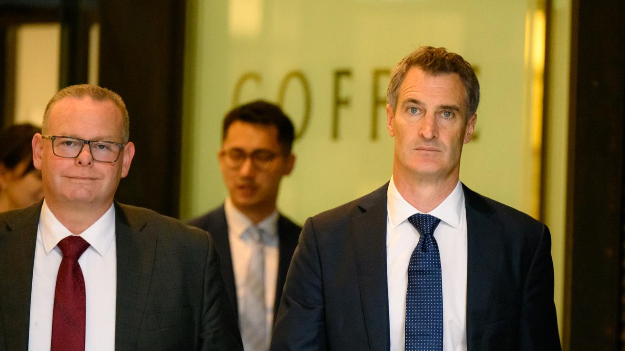 Tim Bentley departs the Downing Centre Local Court