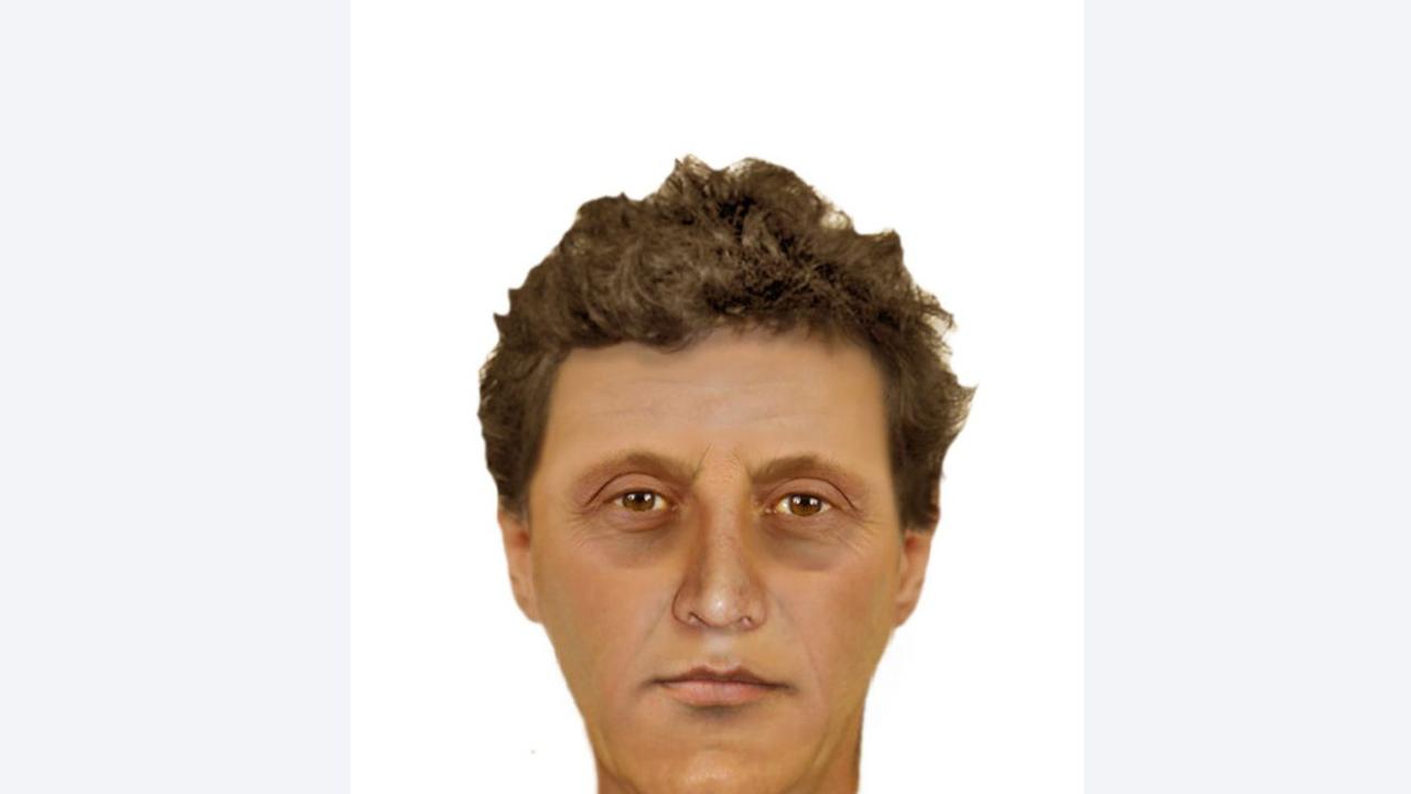 Computer-generated image of a potential suspect