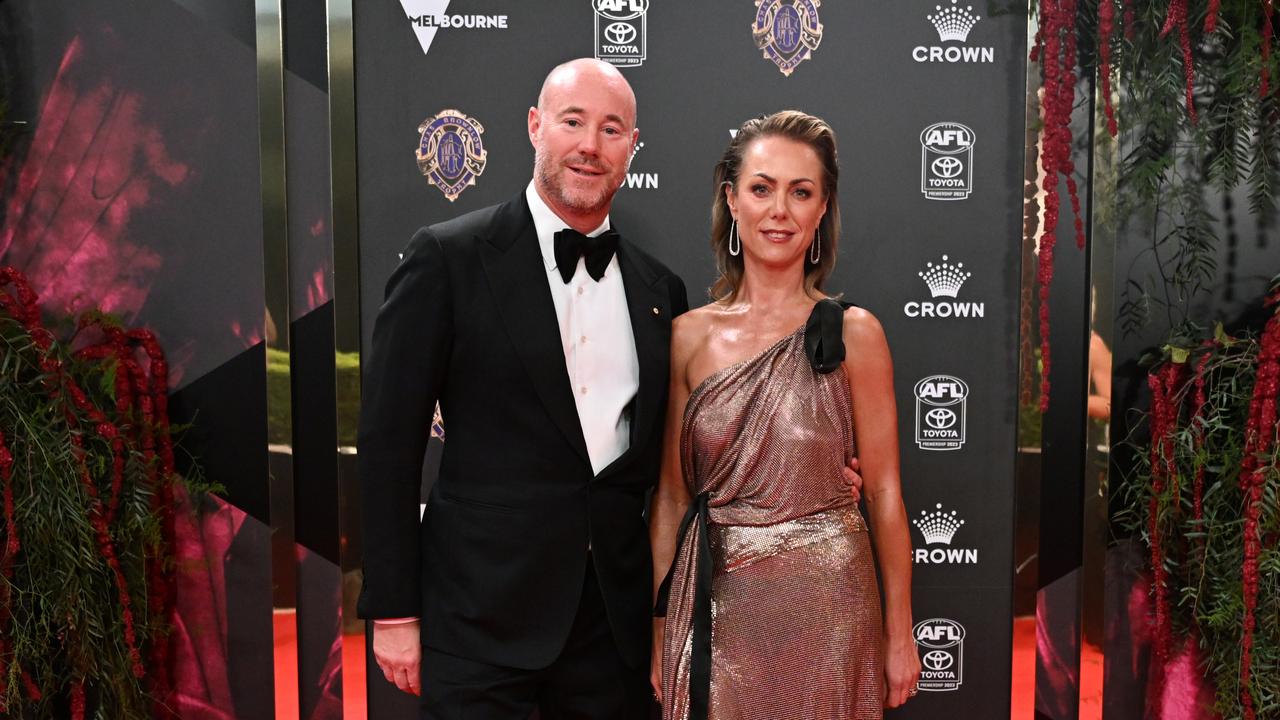 Luke Sayers and Cate Sayers (file)