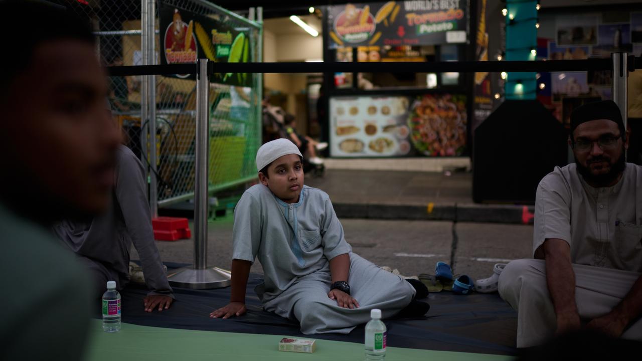 People mark Ramadan in Lakemba