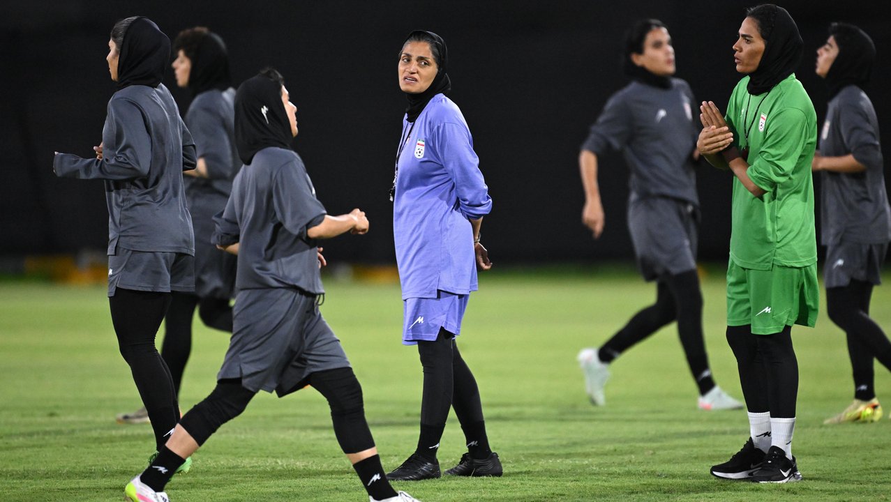 Iran Women's Asian Cup team training