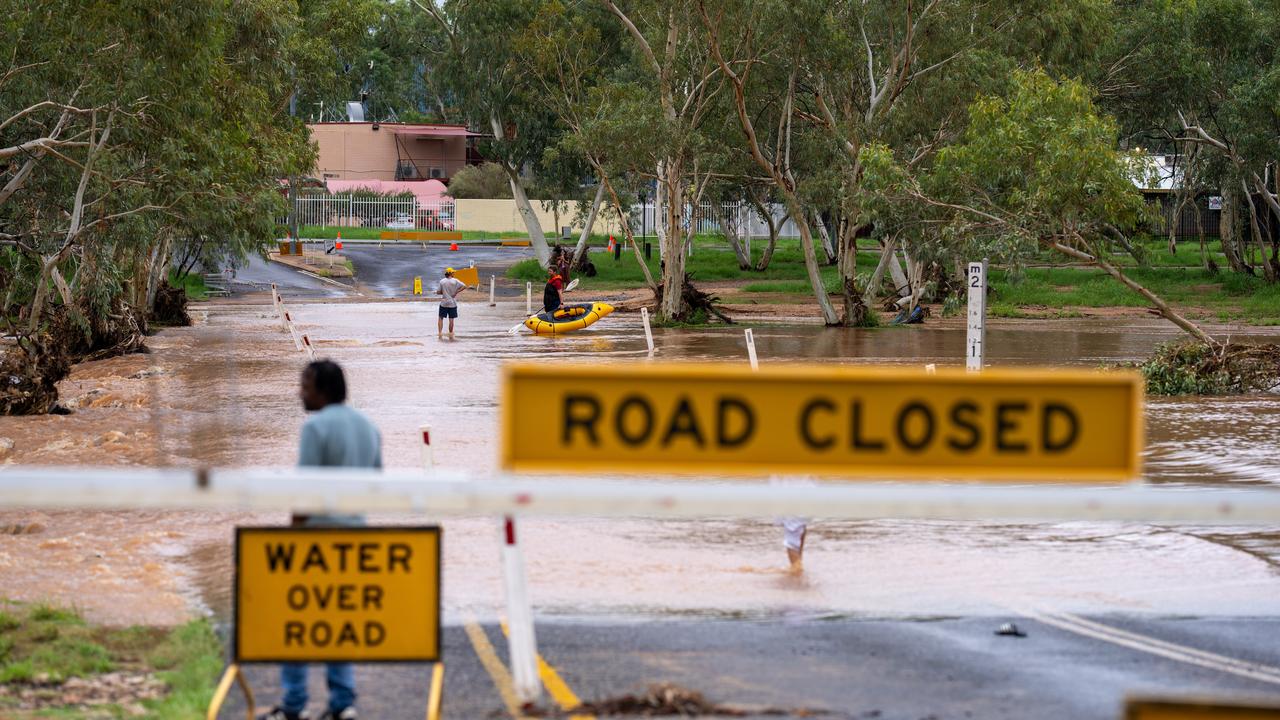 Todd River flooding