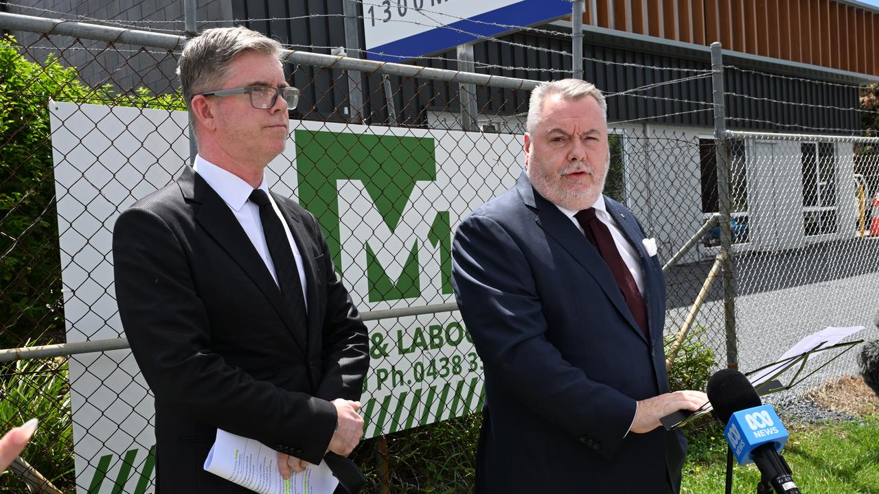 Counsel assisting Patrick Wheelahan and commissioner Stuart Wood.