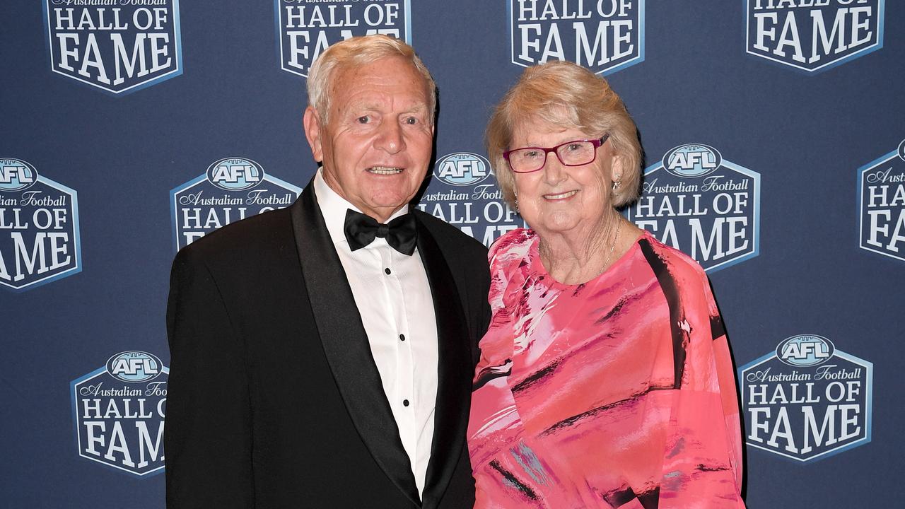 Barry Cable and wife Helen (file)