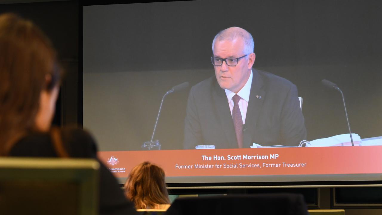 Former prime minister Scott Morrison