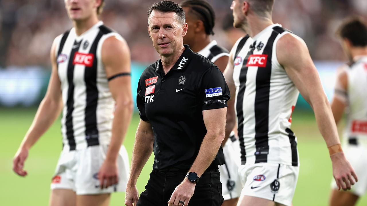 Collingwood coach Craig McRae