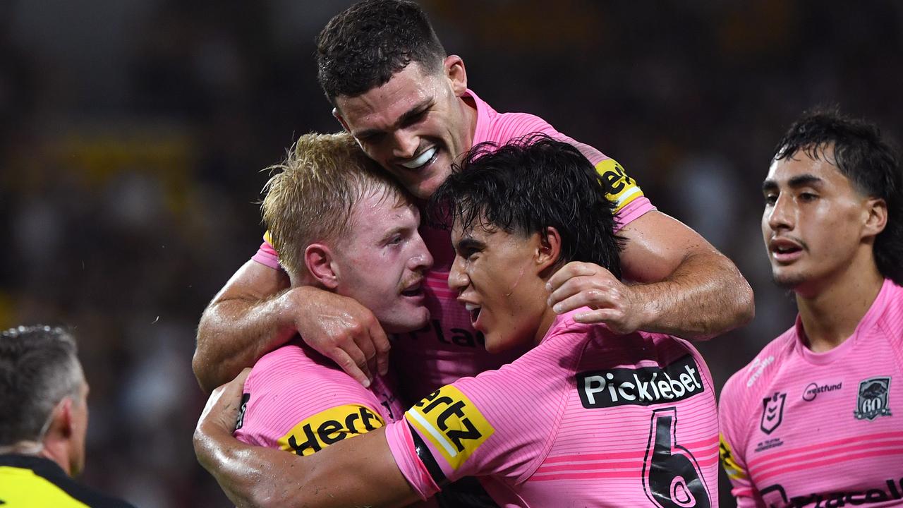 Penrith players celebrate (file image)