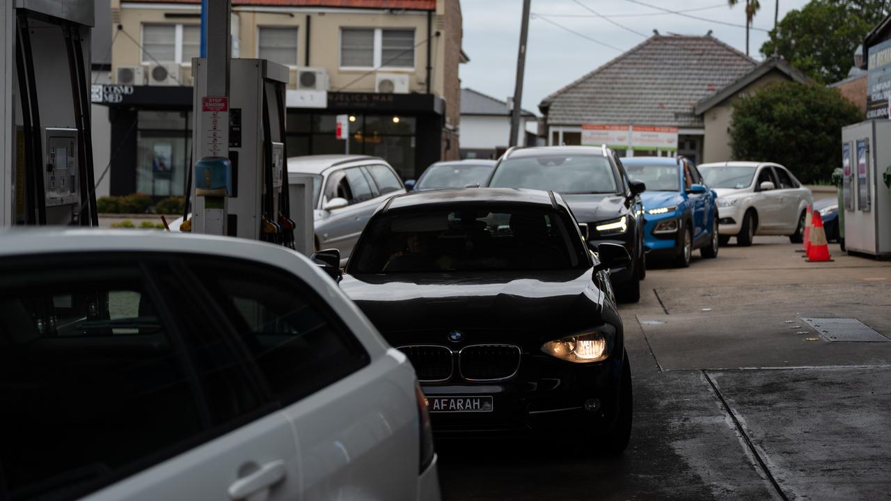 service station in Sydney,