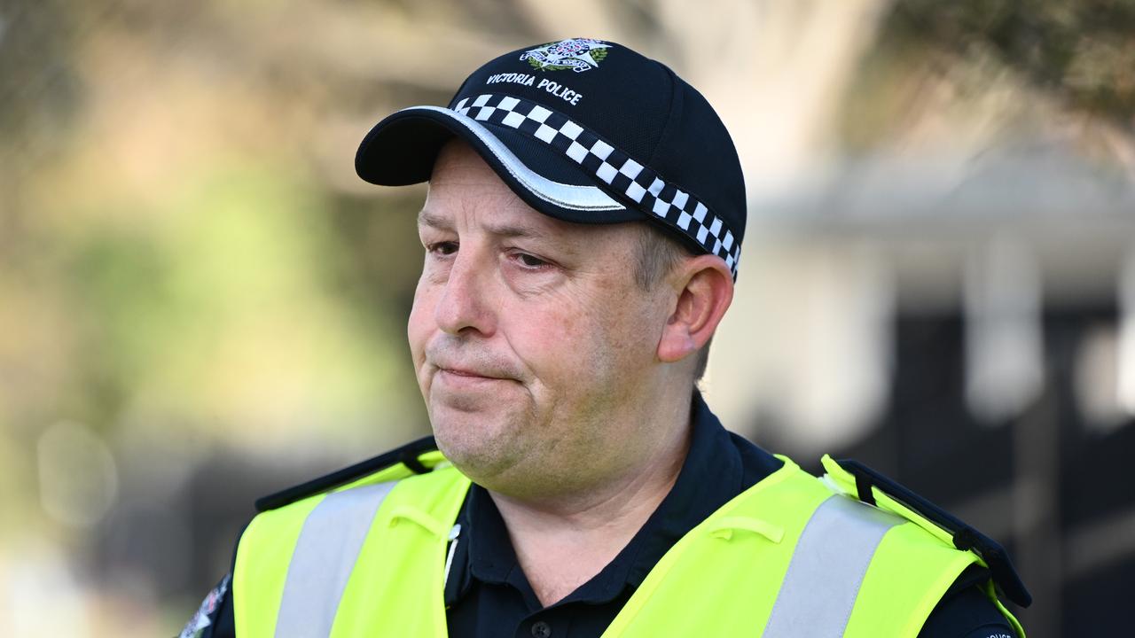 Victoria Police Inspector Craig McEvoy (file image)