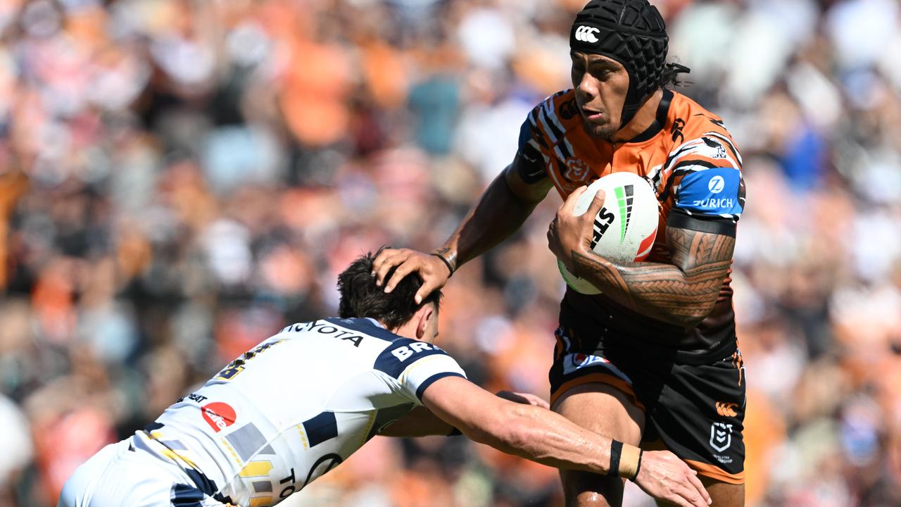 Tigers five-eighth Jarome Luai