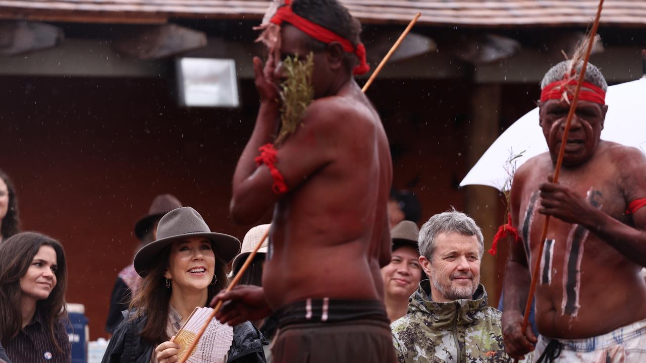 Denmark's King Frederik X (C) and Queen Mary
