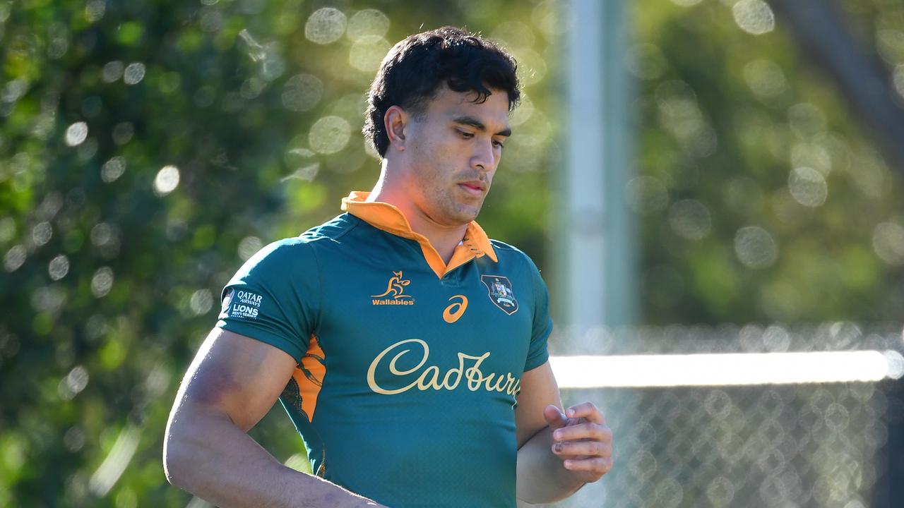 Joseph-Aukuso Sua'ali'i of the Wallabies