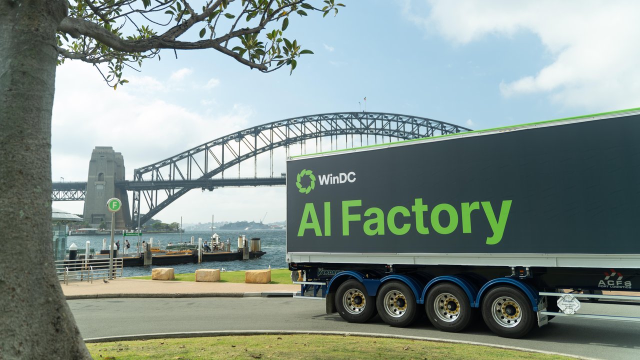 modular computing hubs on a truck