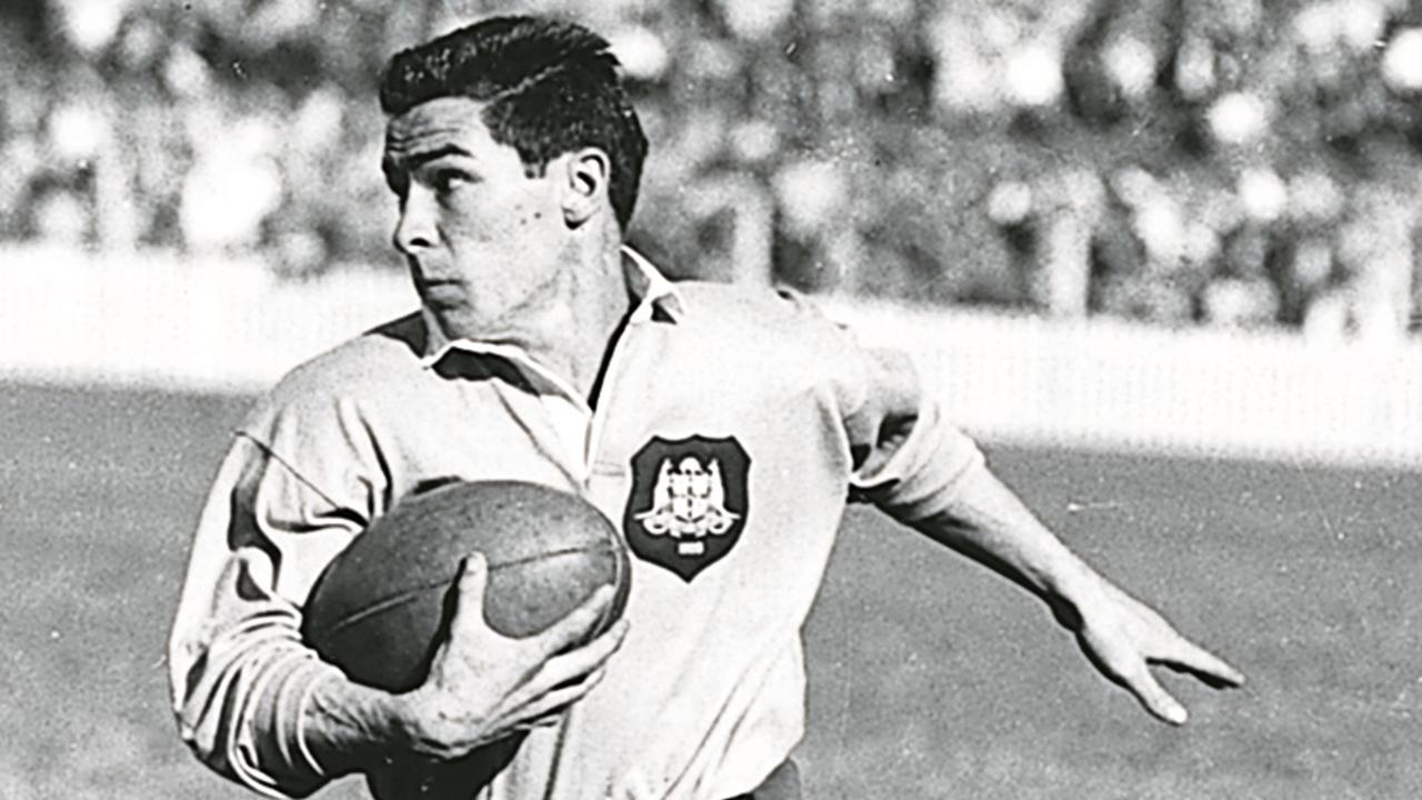 An old image of Ken Irvine during a game in the 1960s