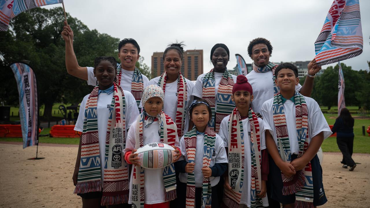 Jayden Nguyen,  Mua Laloifi, Akec Makur Chuot and Isaac Quaynor