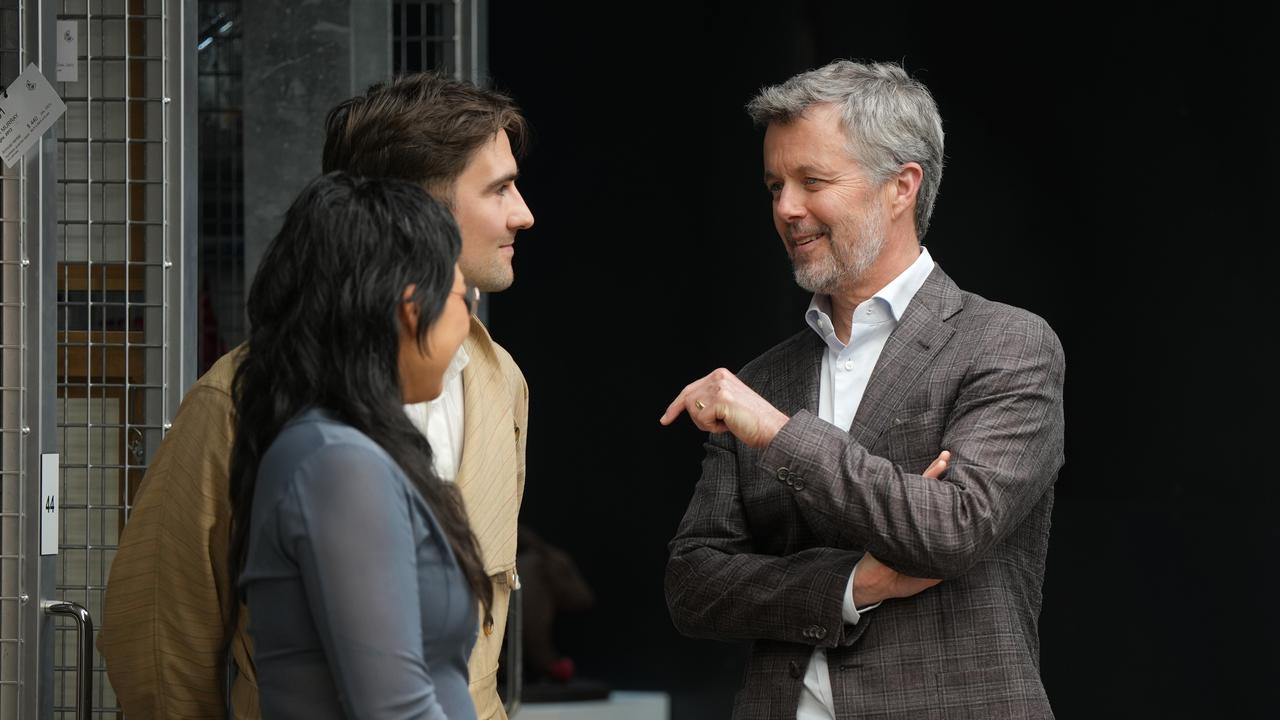 Rhoda Ting, Mikkel Bojesen and King Frederik