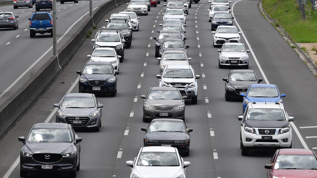 Traffic on a motorway (file image)