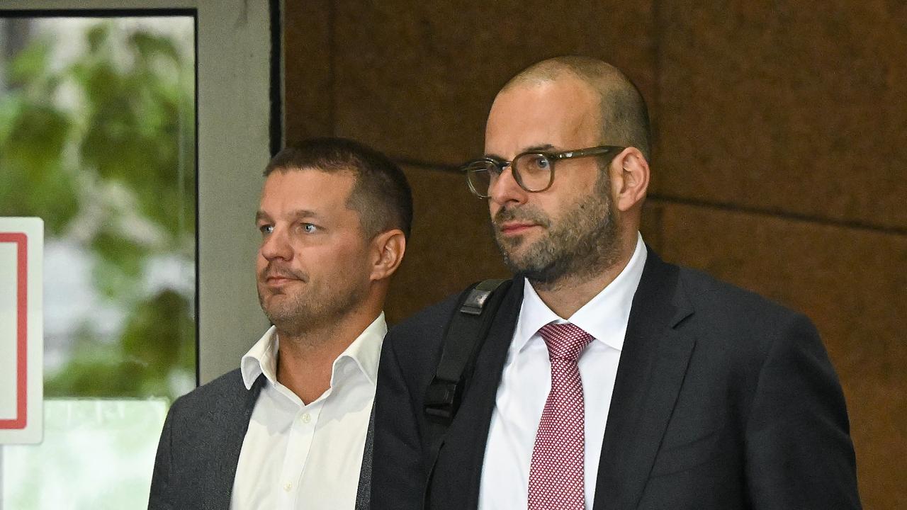 Justin McKeone (left)