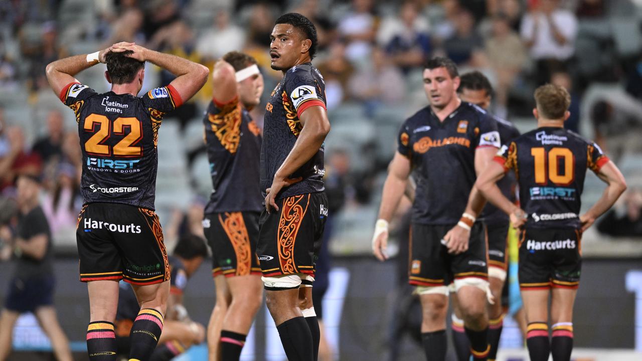 Chiefs players show their disappointment