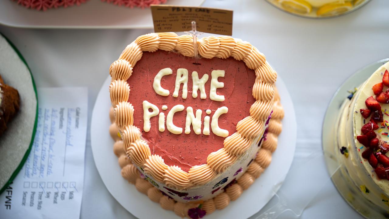cakes during the Melbourne Food and Wine Festival's Cake Picnic