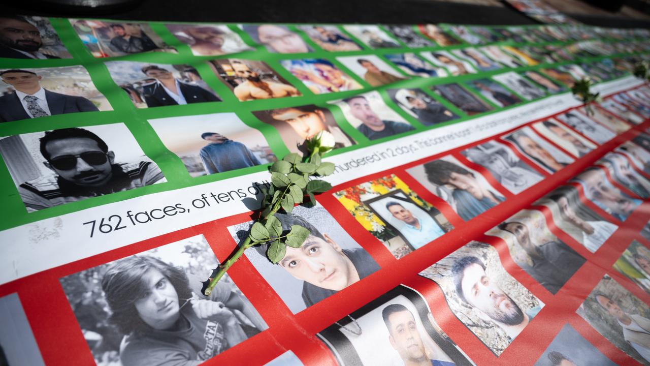 Images of peopl killed in Iran