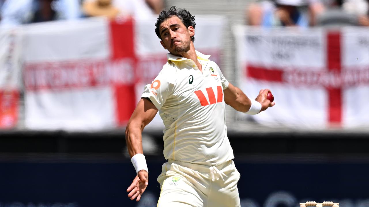 Ferocious bowling from Mitchell Starc.
