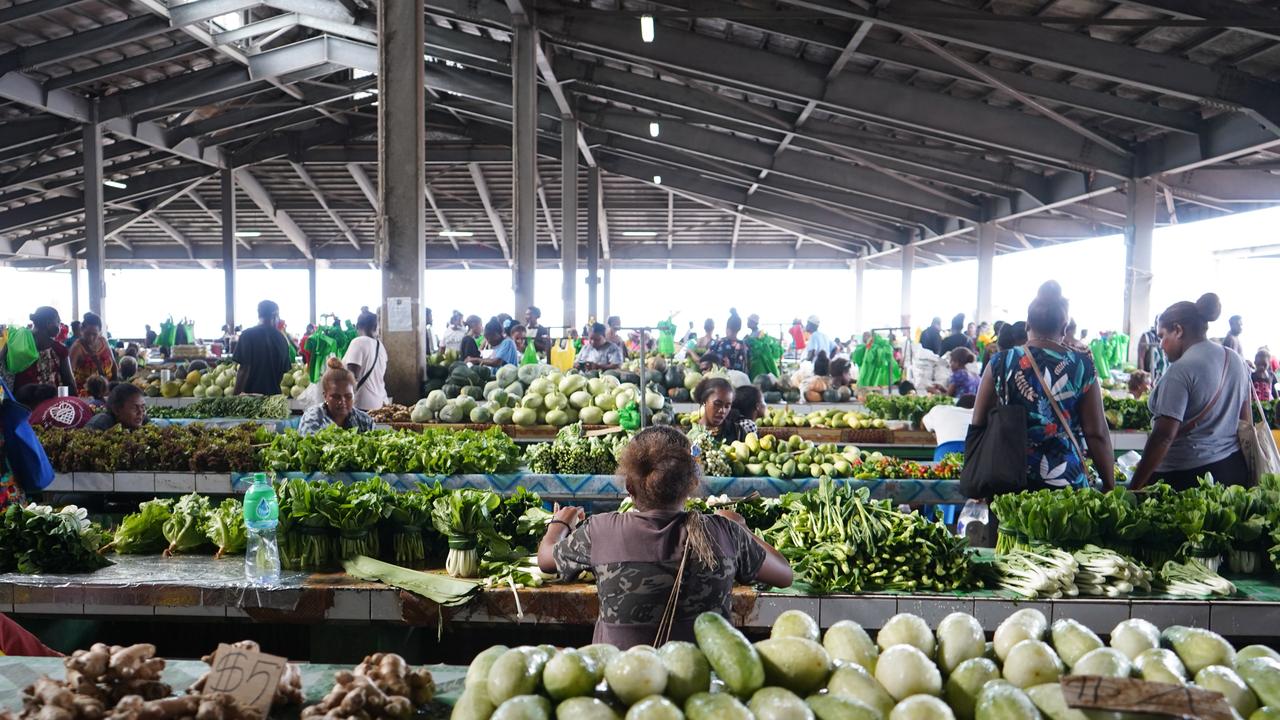 Honiara's central market