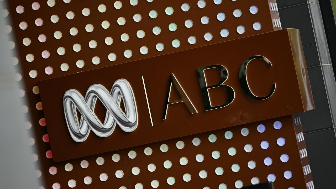 Signage outside the ABC Melbourne offices (file image)