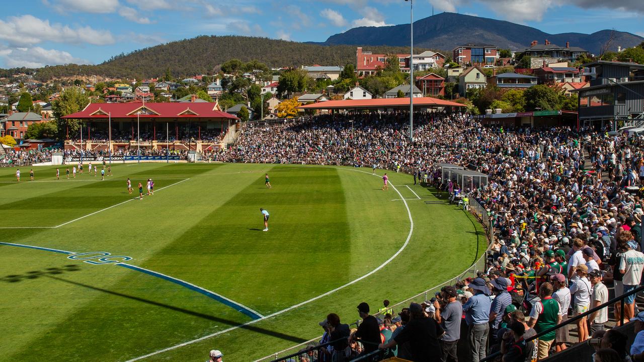 More than 10,000 flocked to North Hobart Oval