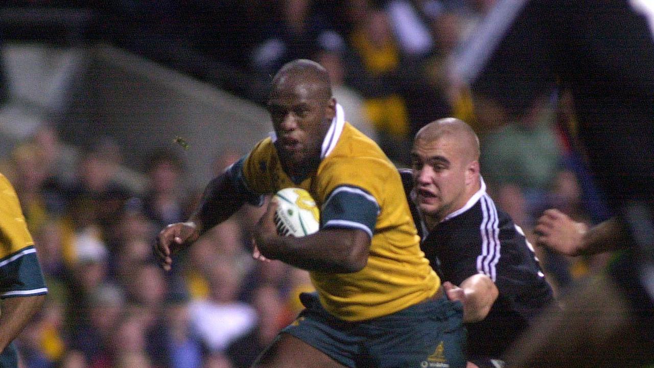 Wendell Sailor playing for the Wallabies (file)