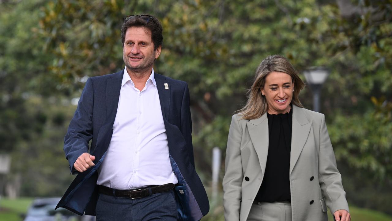 FFA's Heather Garriock, seen with Joe Montemurro.