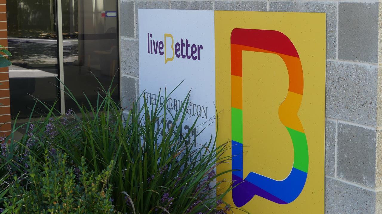 Signage for disability support provider Livebetter (file image)
