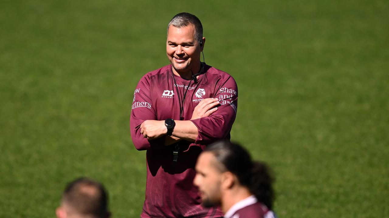Manly coach Anthony Seibold