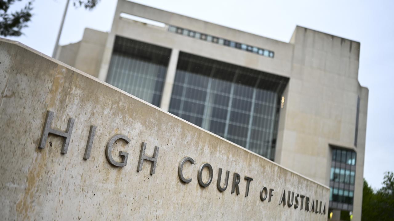 The High Court of Australia in Canberra (file image)