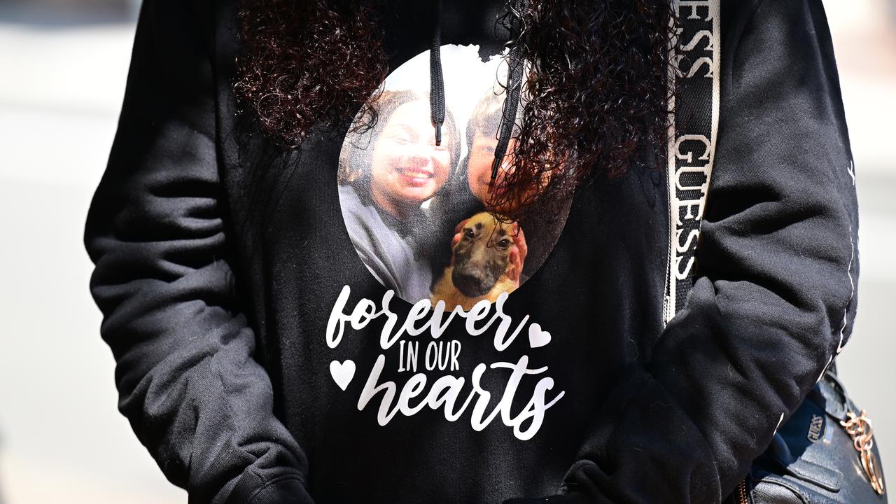 Angelina Kauffman, the mother of the two victims