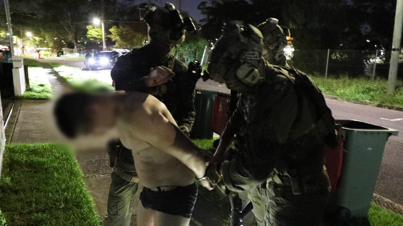 A 23-year-old man is arrested by police 