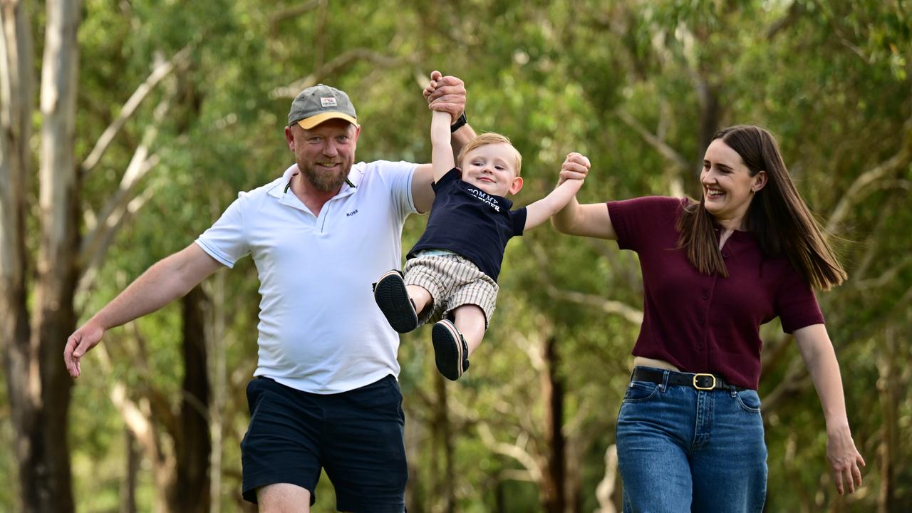 Thomas and Marina with son Flynn