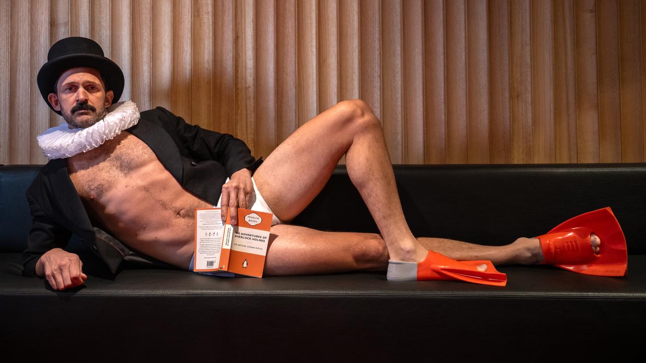 Damien Warren-Smith poses for a photograph