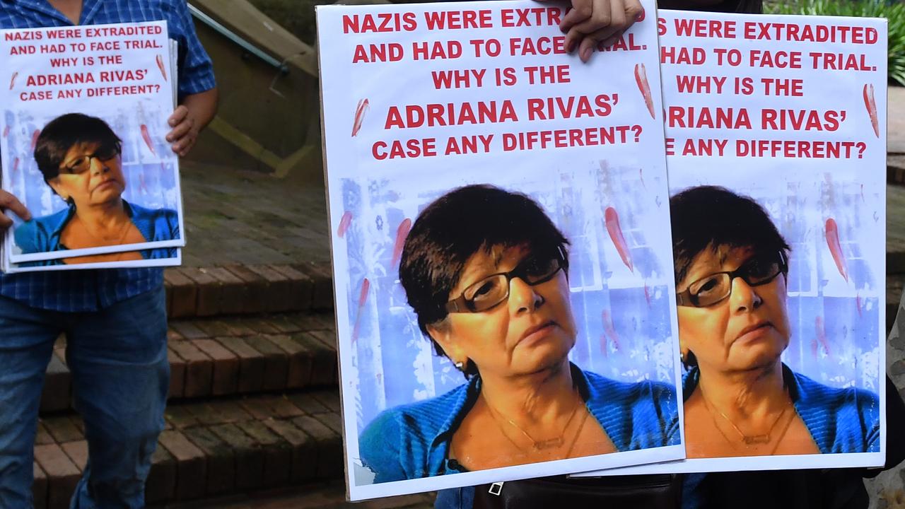 Posters of Adriana Rivas (file)