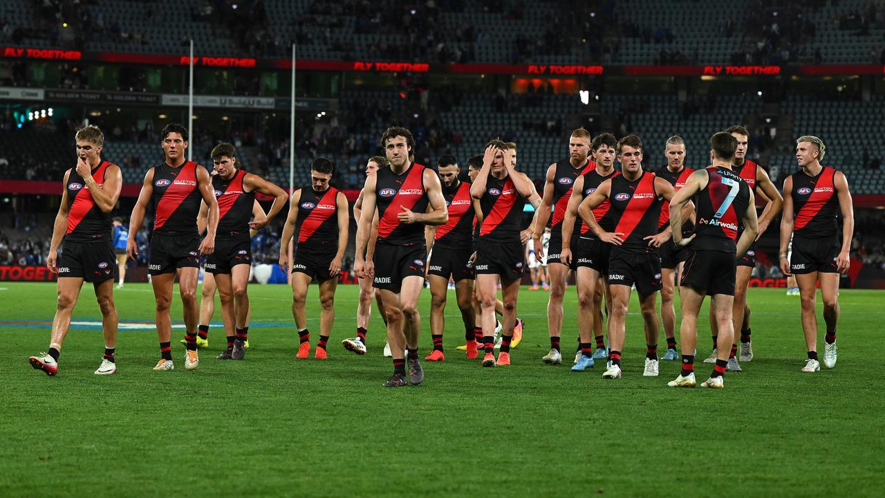 Essendon lose again.