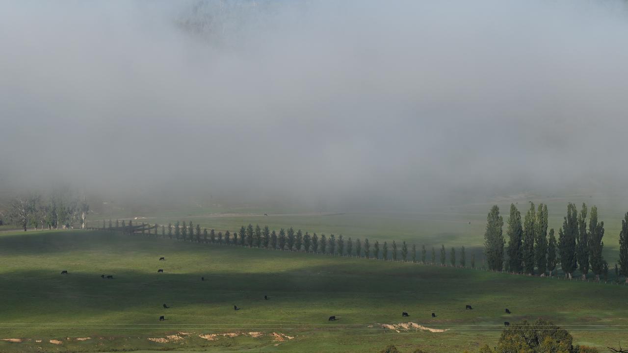 The landscape nearby where fugitive Dezi Freeman was shot
