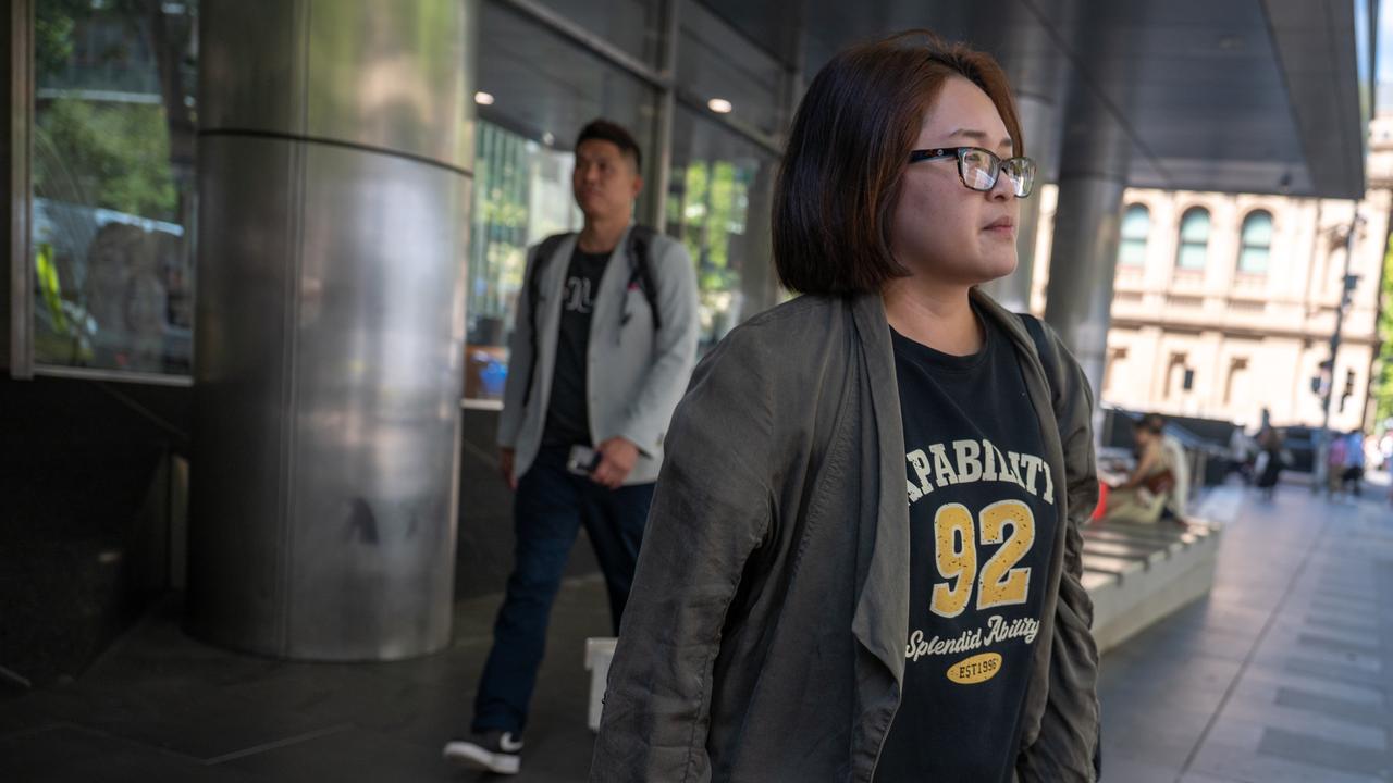 Chee Kit (Max) Chong (behind) and Angie Yeh Liaw