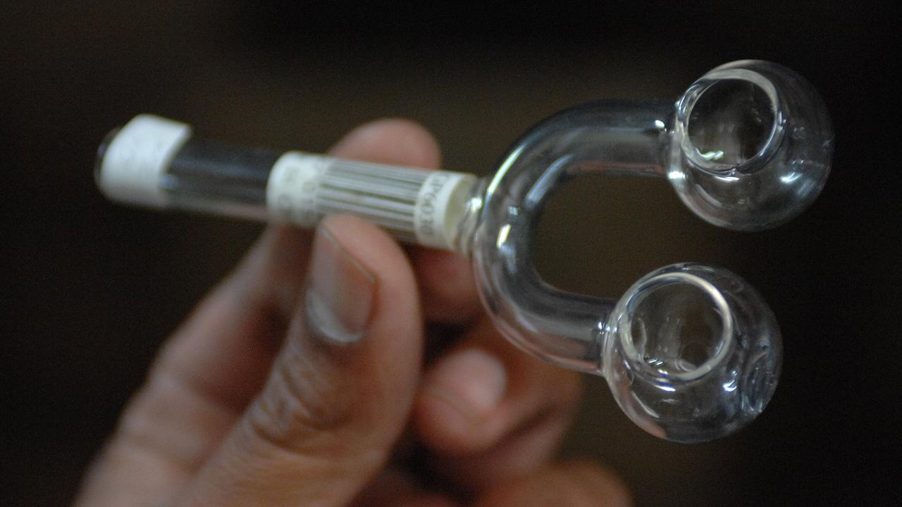 An ice pipe (file image)