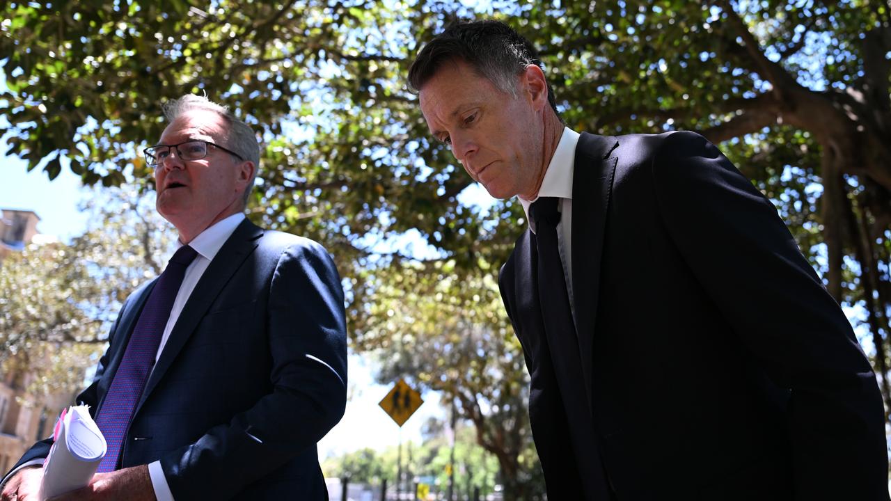 NSW Attorney General Michael Daley and Premier Chris Minns