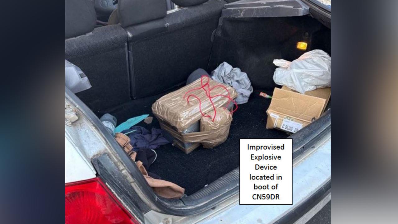 IED in car boot (file)