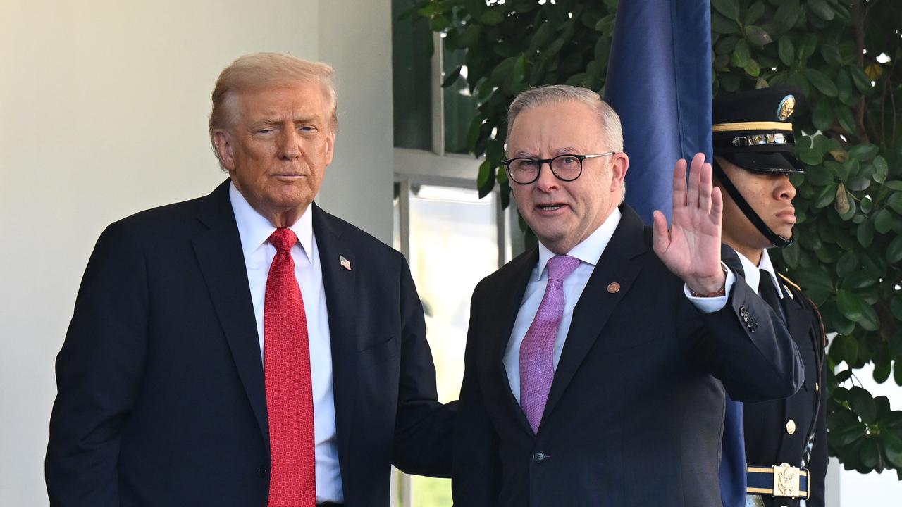 Anthony Albanese and US President Donald Trump