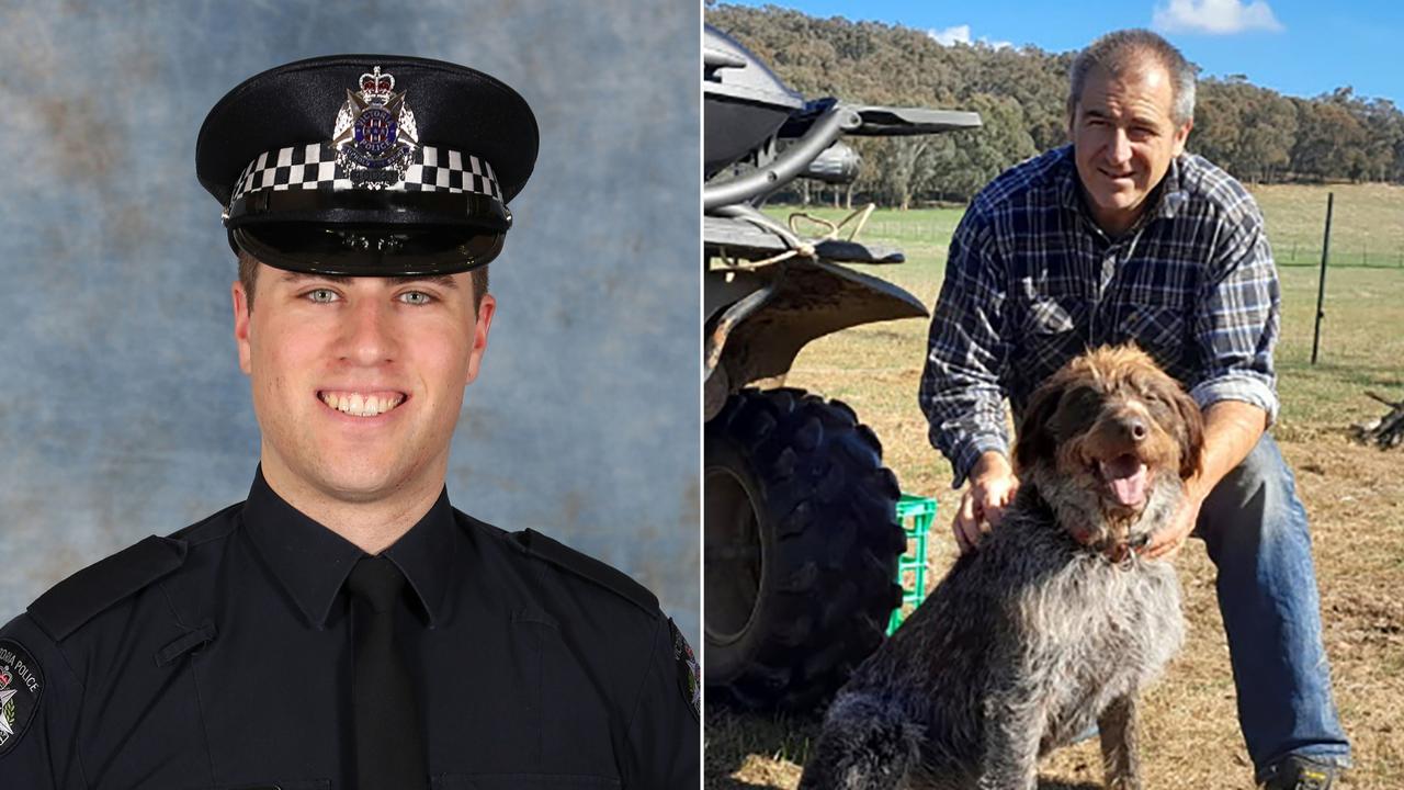 Victorian police officers Vadim De Waart-Hottart and Neal Thompson