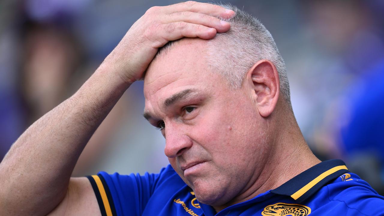 Eels coach Jason Ryles.