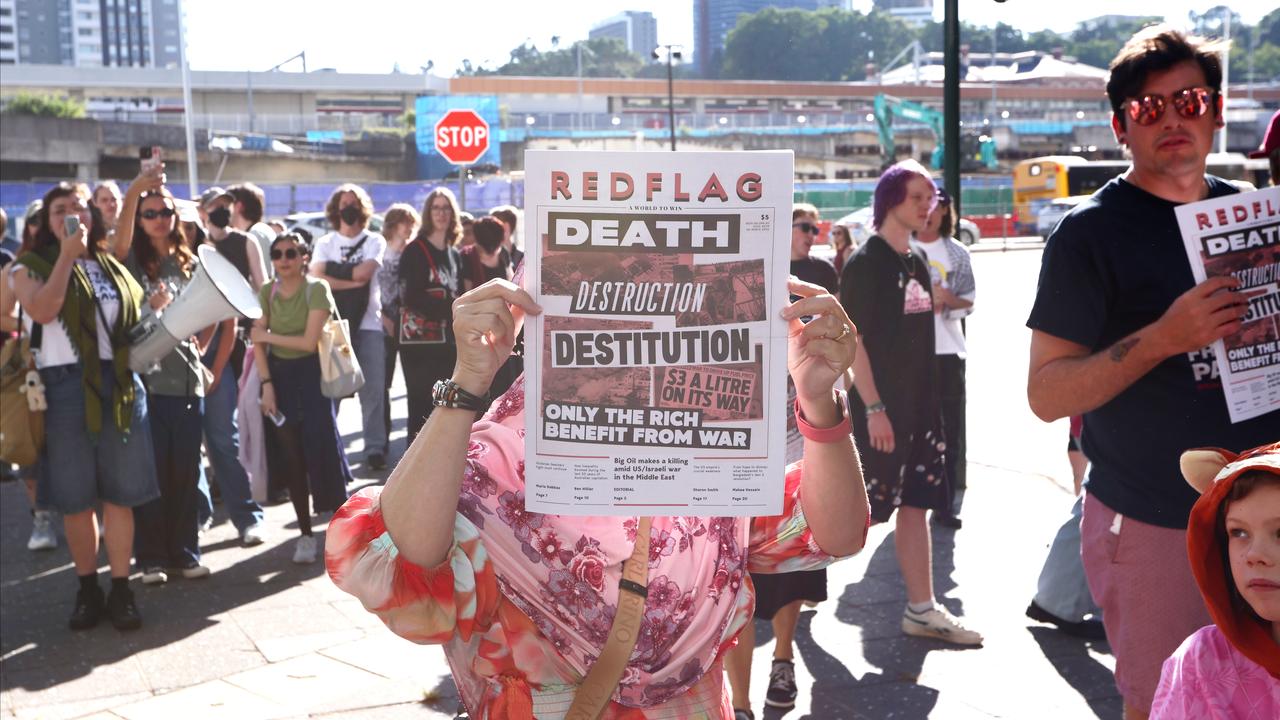 Supporters of Liam Parry at Brisbane Magistrates Court